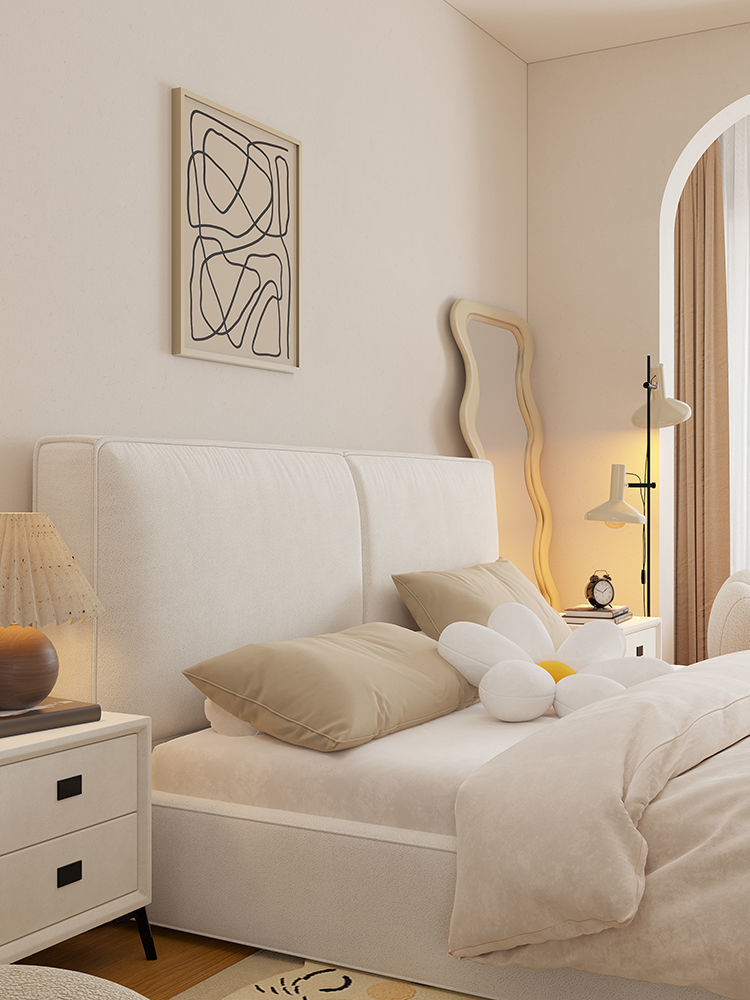 Comfortable bedroom 3D model_4