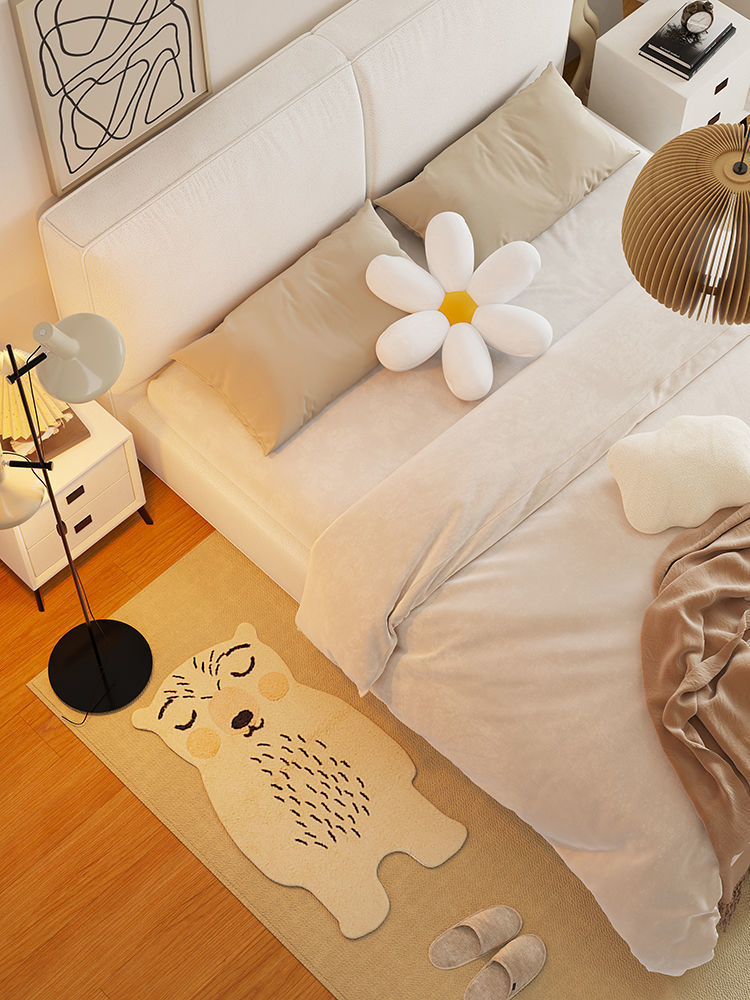 Comfortable bedroom 3D model_7