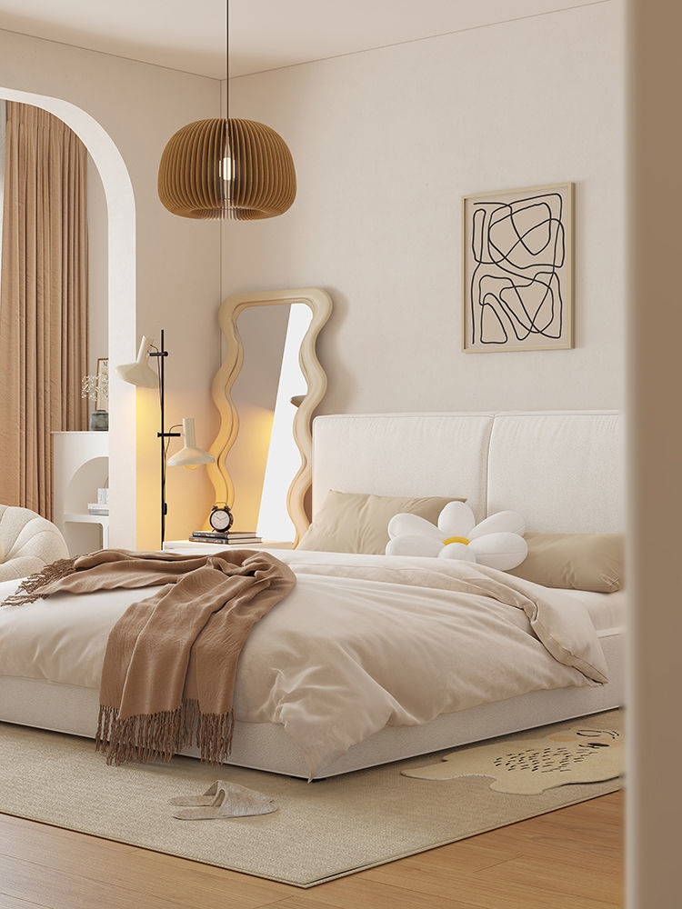 Comfortable bedroom 3D model_6