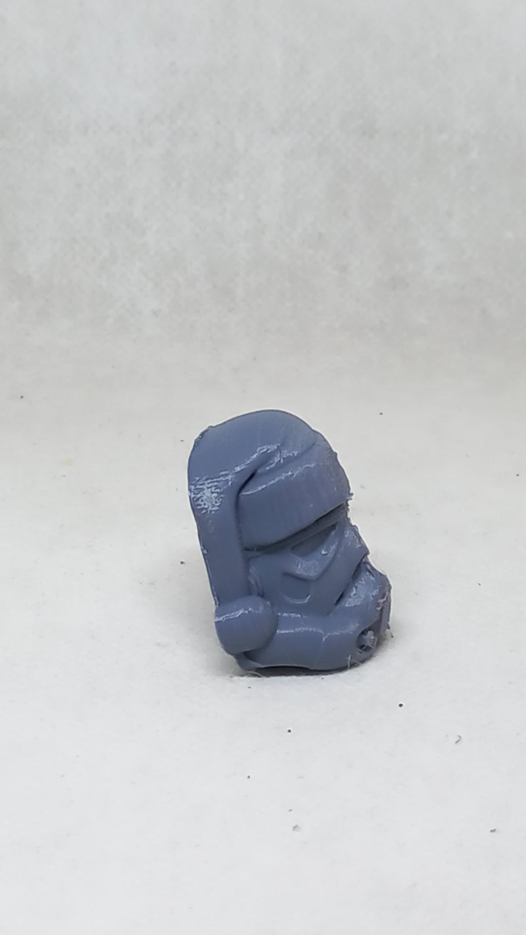santa Stormtrooper fridge magnet print in place No Supports 3D print model_11