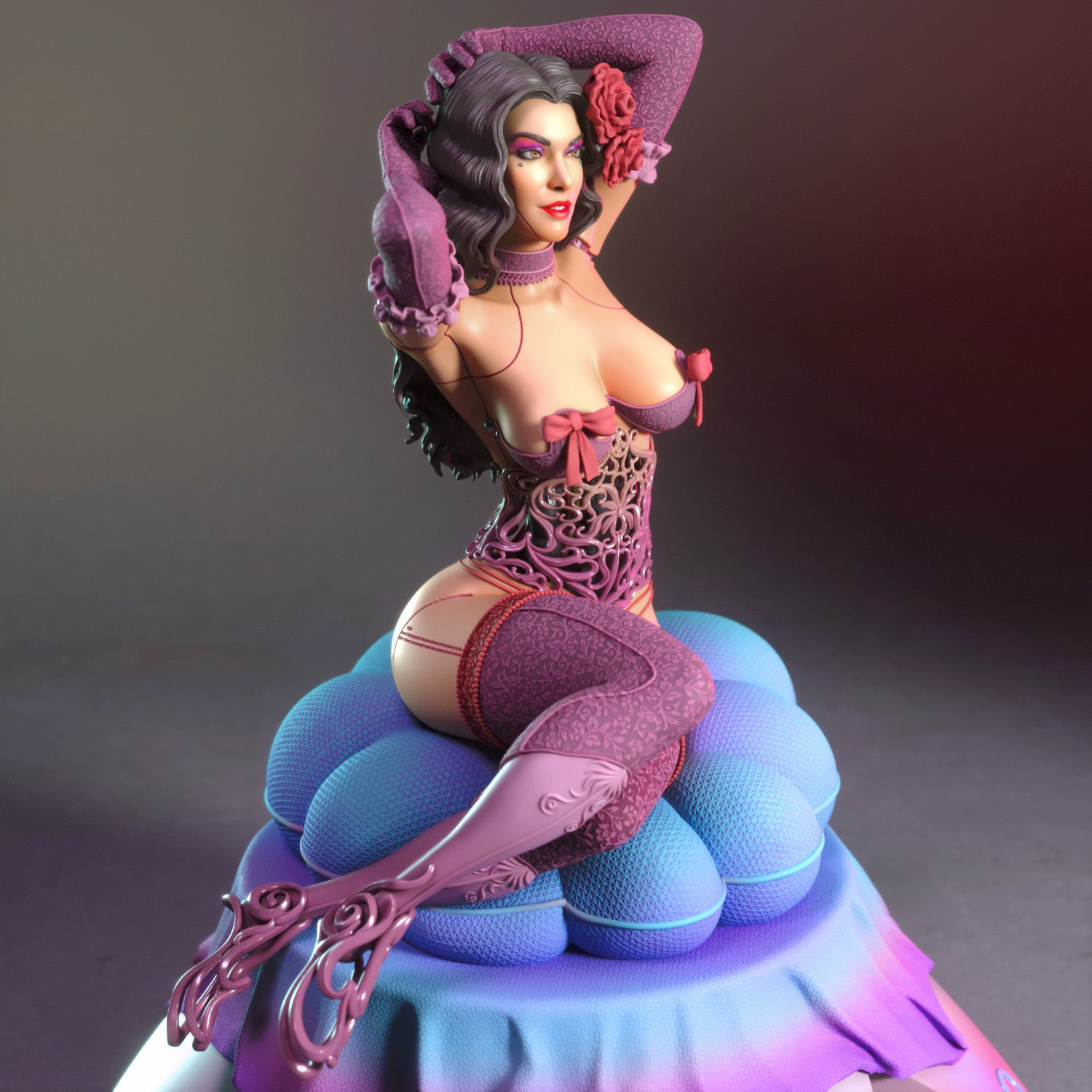 Shelley the love robot 3D print model_2