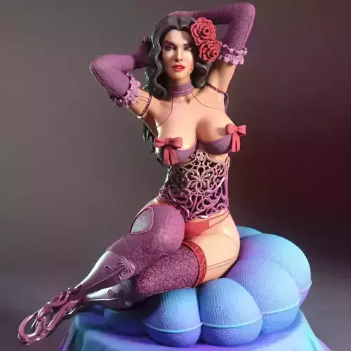 Shelley the love robot 3D print model