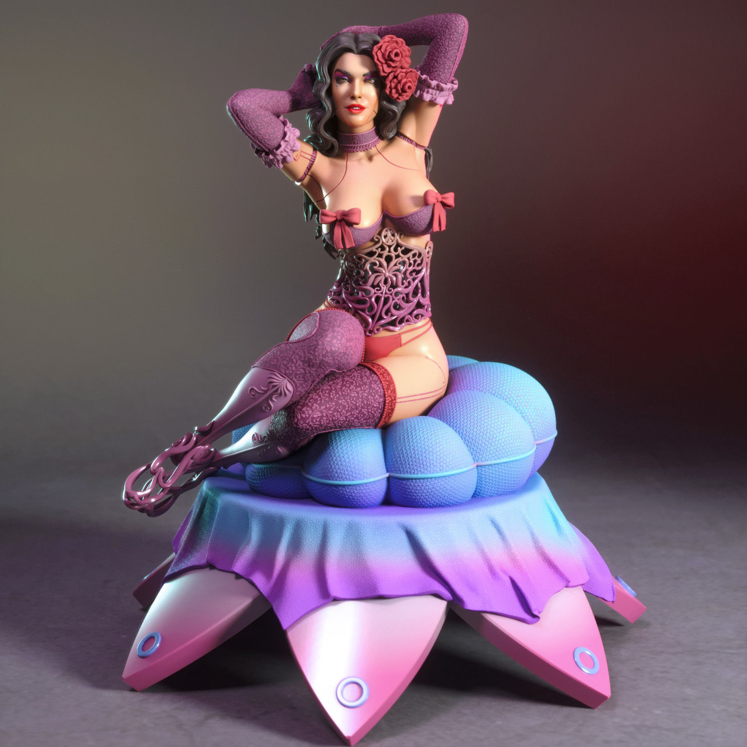 Shelley the love robot 3D print model_1