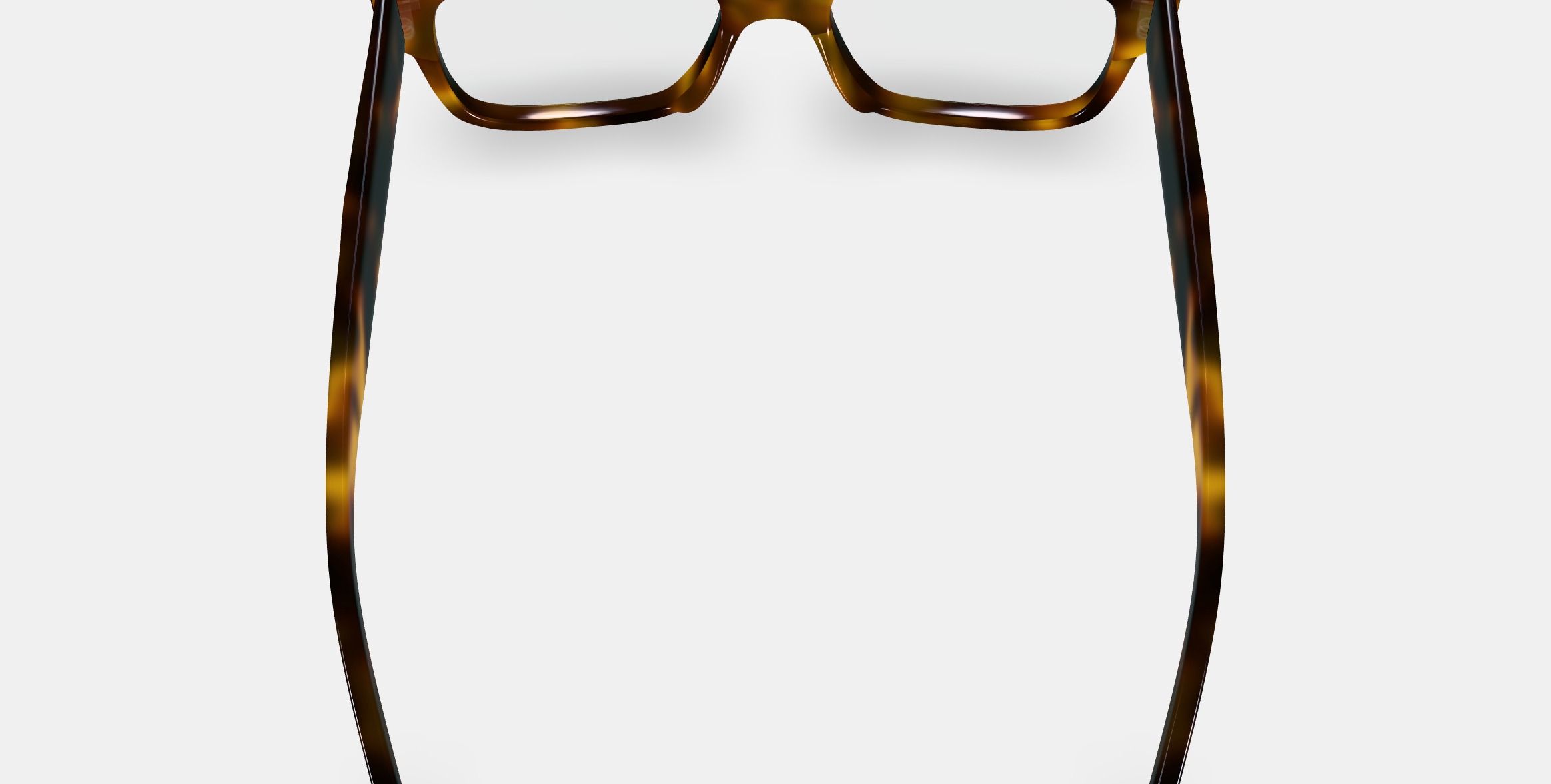 Whitten Eyeglasses in Cognac Tortoise 3D model_4