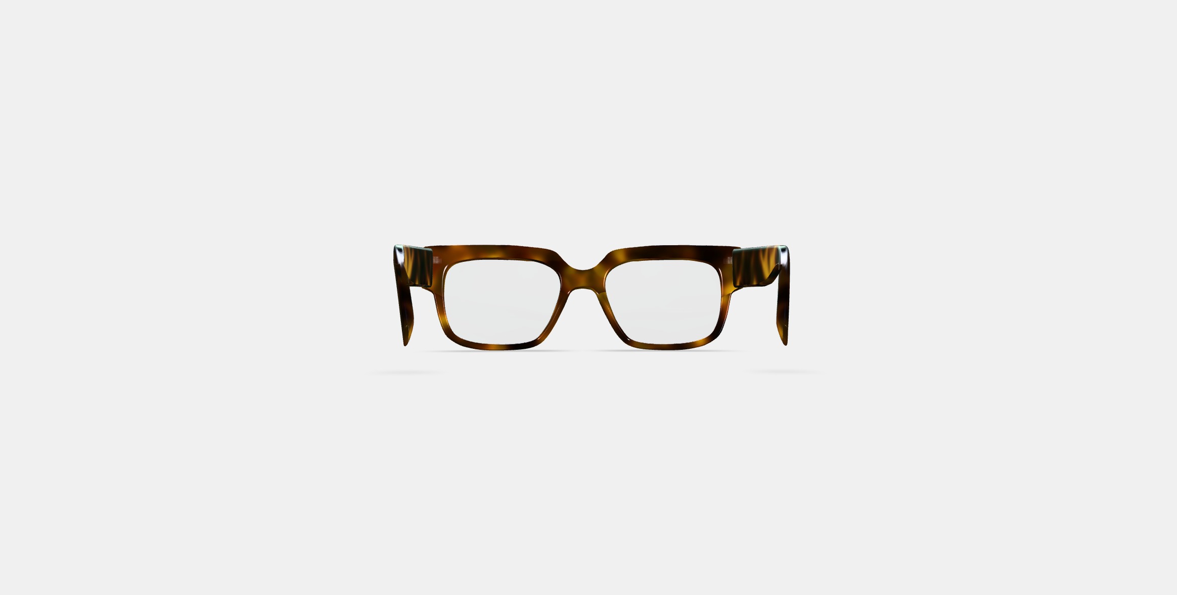 Whitten Eyeglasses in Cognac Tortoise 3D model_14