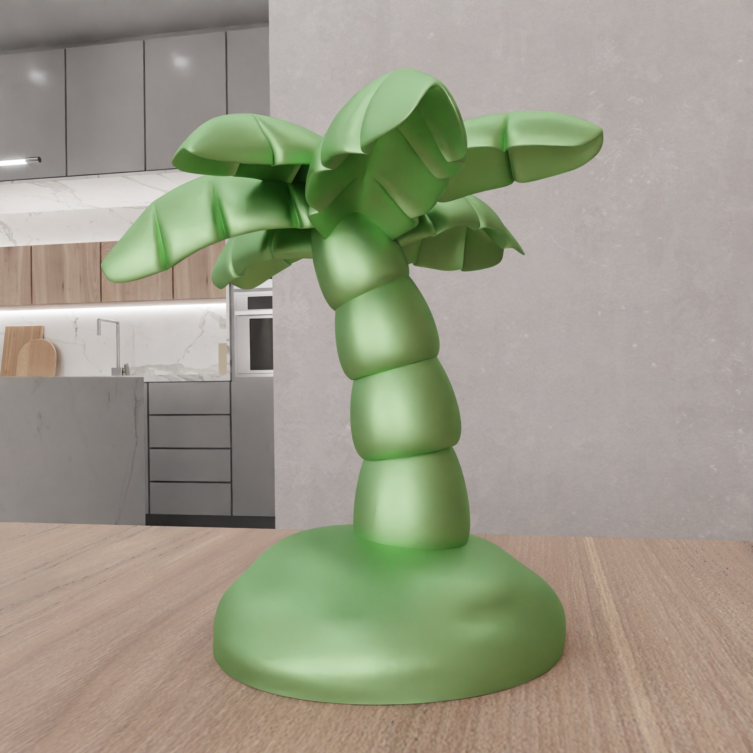 Miniature Palm Tree Decor - 382 3D print model_12