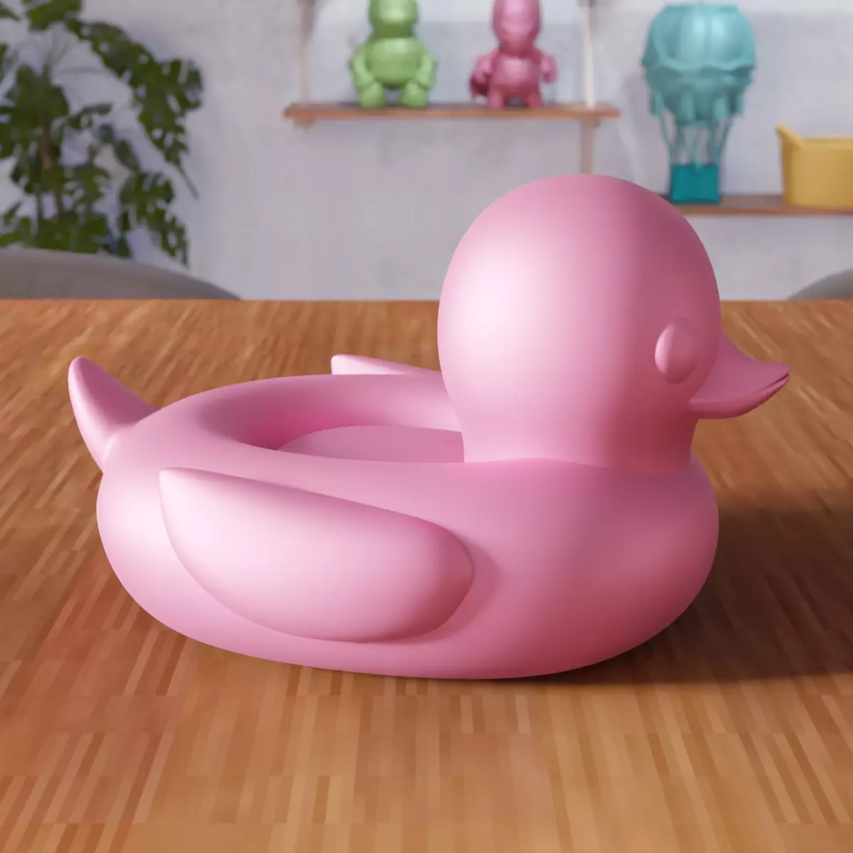 Inflatable Sea Bed Duck - 381 3D print model_5