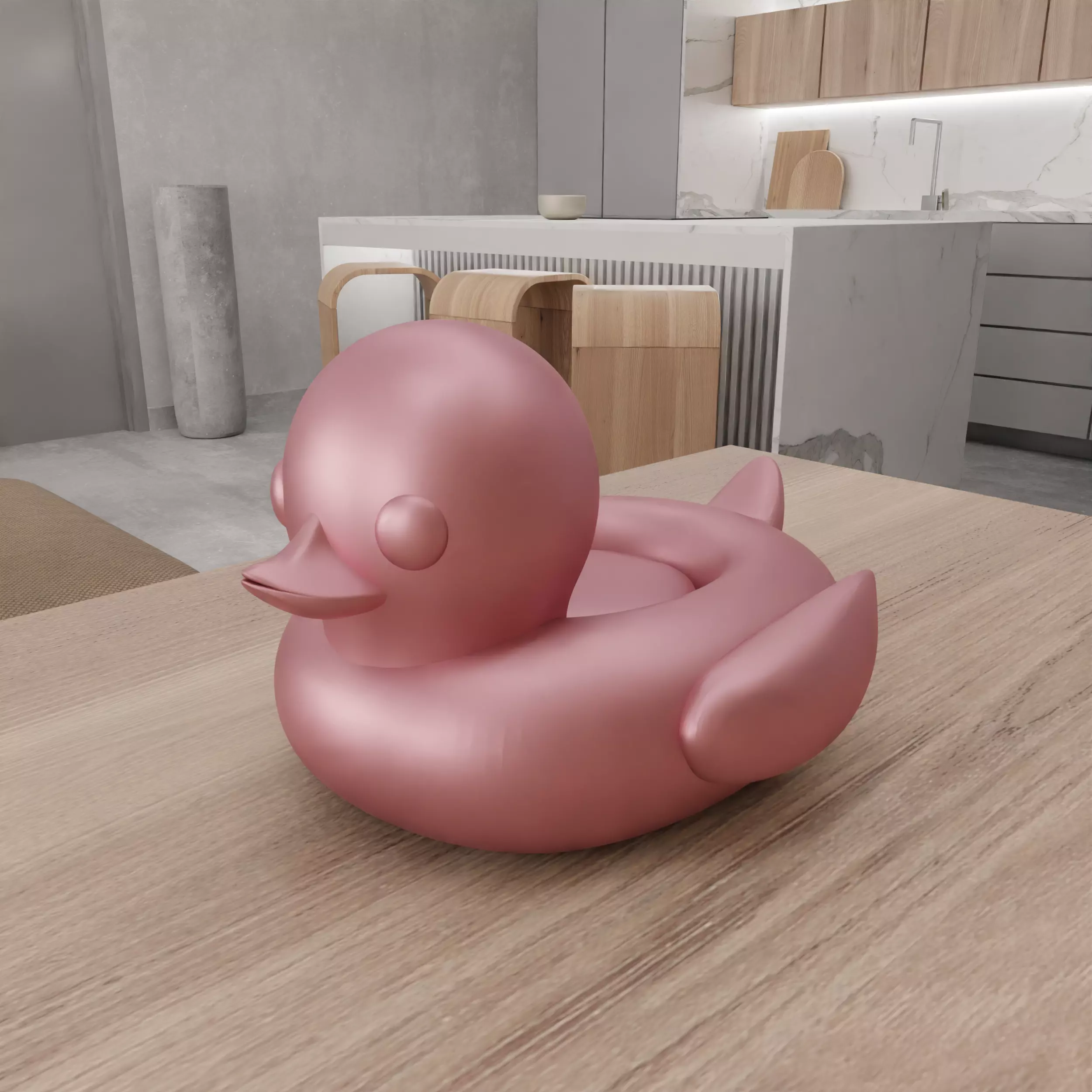 Inflatable Sea Bed Duck - 381 3D print model_8