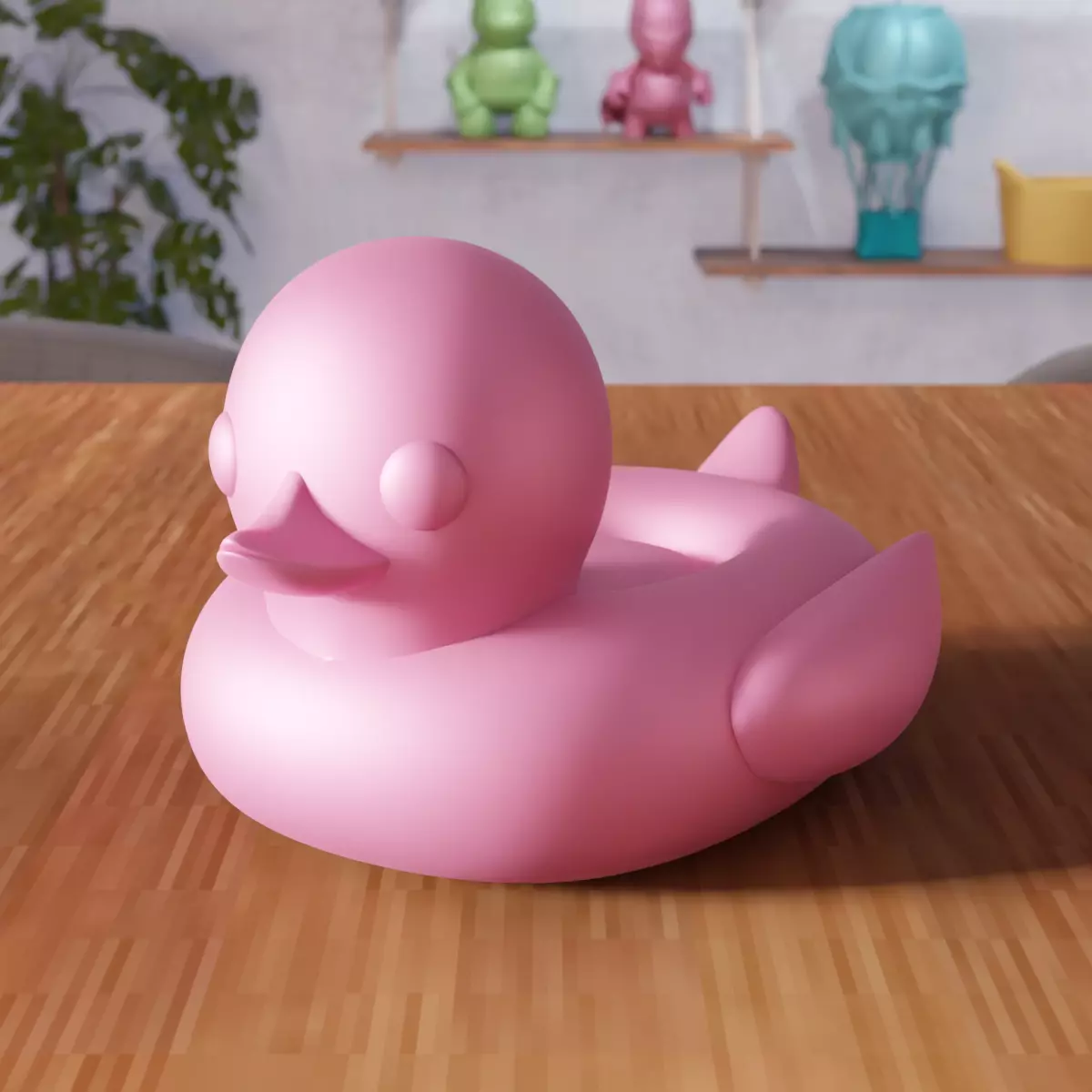 Inflatable Sea Bed Duck - 381 3D print model_0