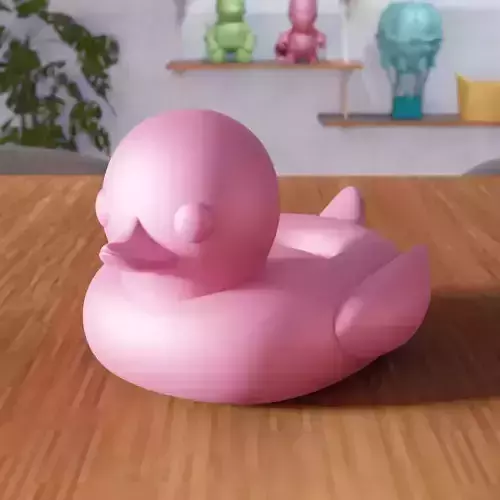Inflatable Sea Bed Duck - 381 3D print model Inflatable Sea Bed Duck - 381 3D print model