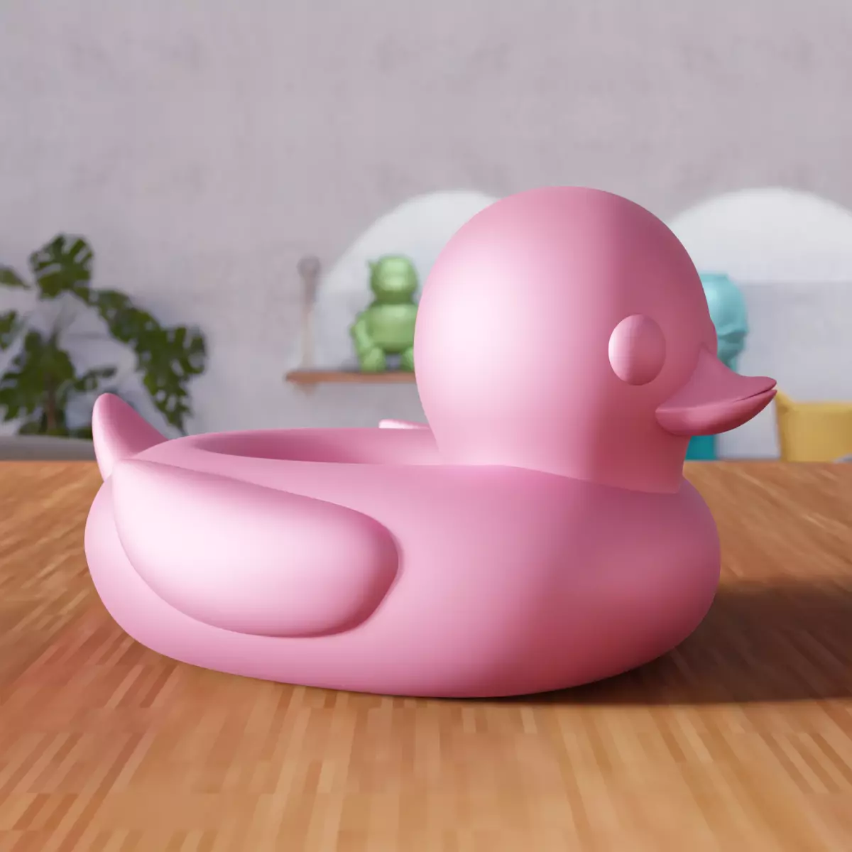 Inflatable Sea Bed Duck - 381 3D print model_6