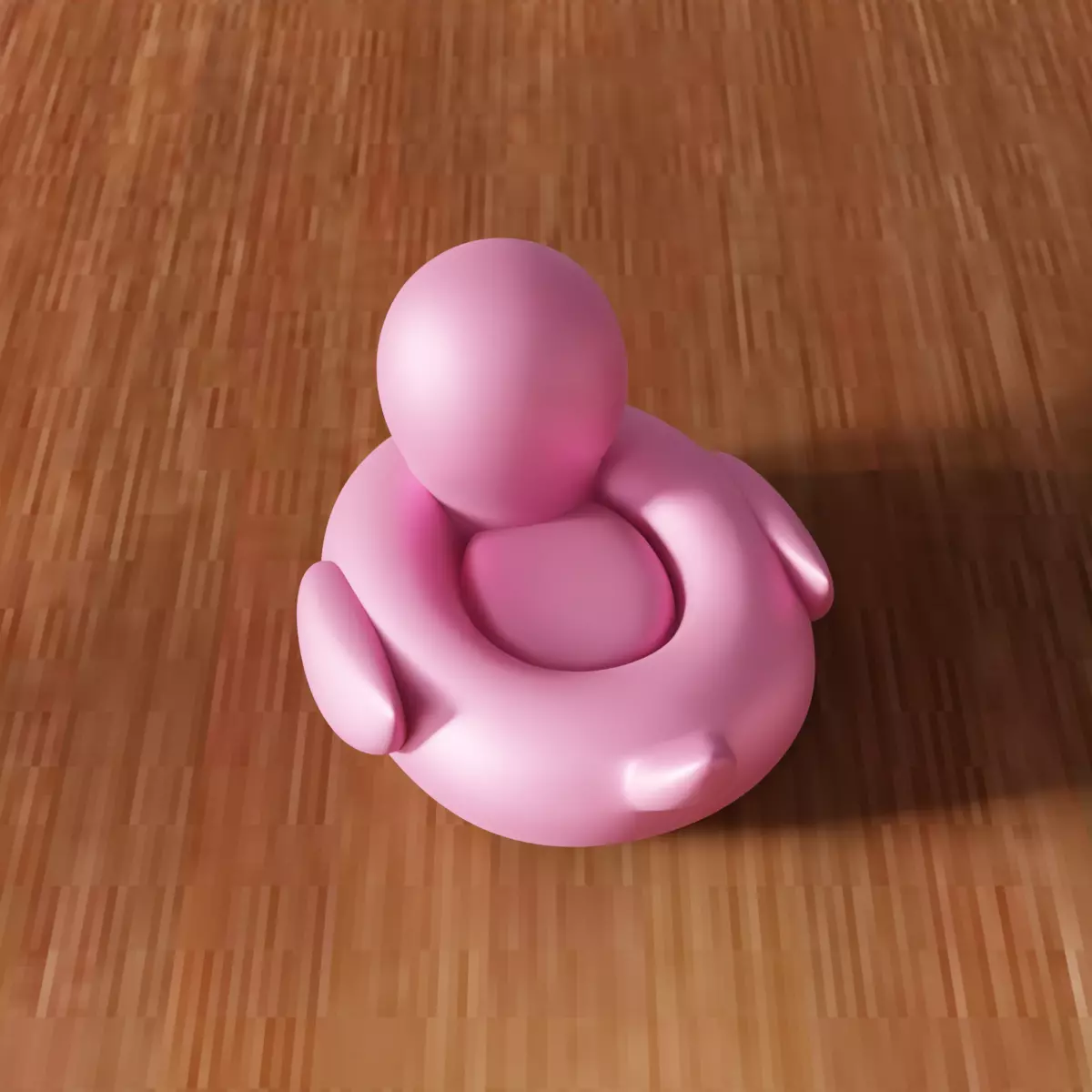 Inflatable Sea Bed Duck - 381 3D print model_4