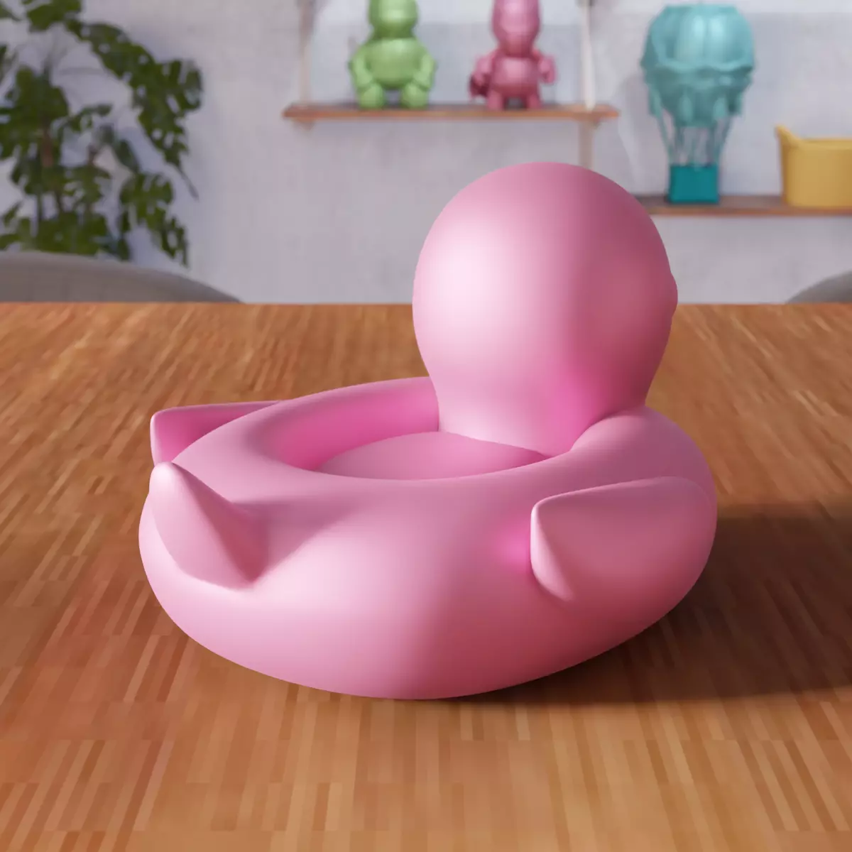 Inflatable Sea Bed Duck - 381 3D print model_2