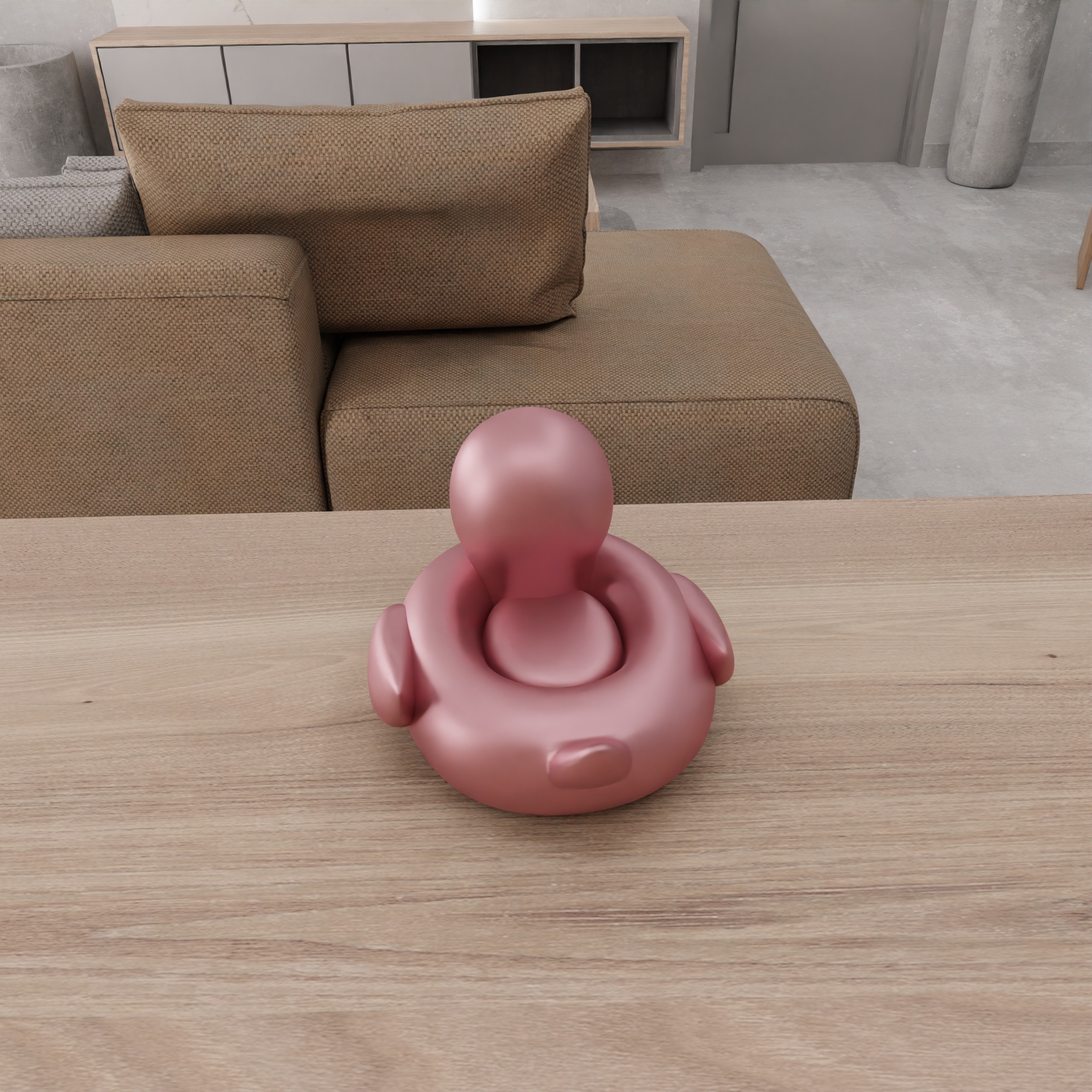 Inflatable Sea Bed Duck - 381 3D print model_9