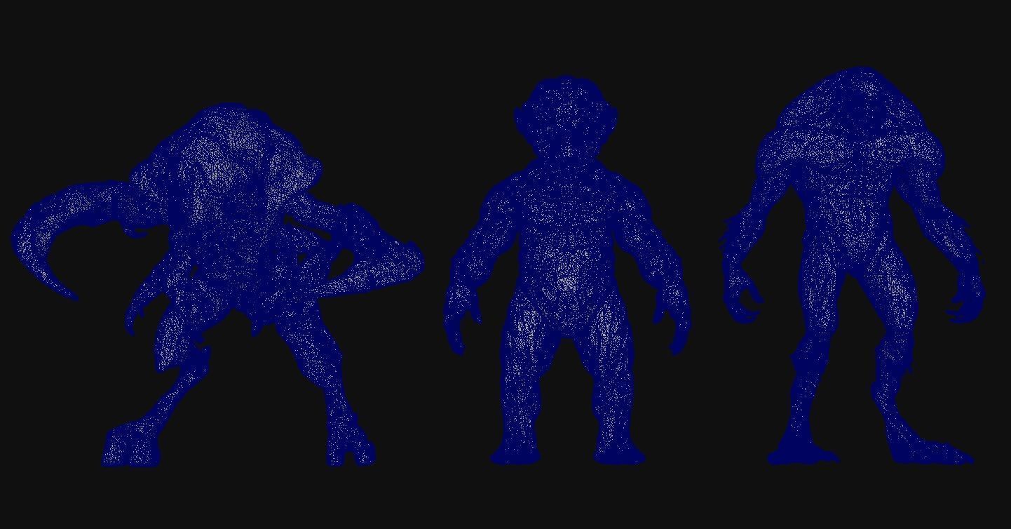 Monster Creature                  3D model_4