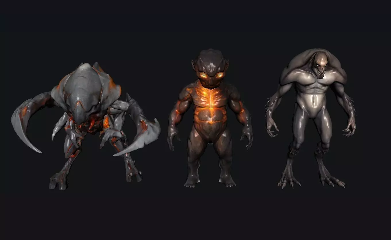 Monster Creature                  3D model_0