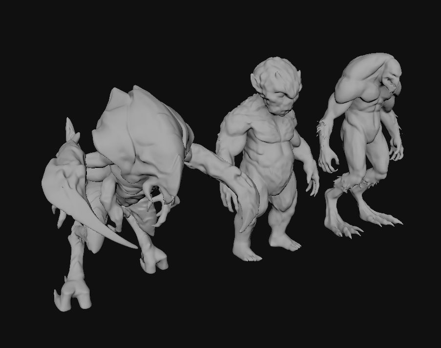 Monster Creature                  3D model_3