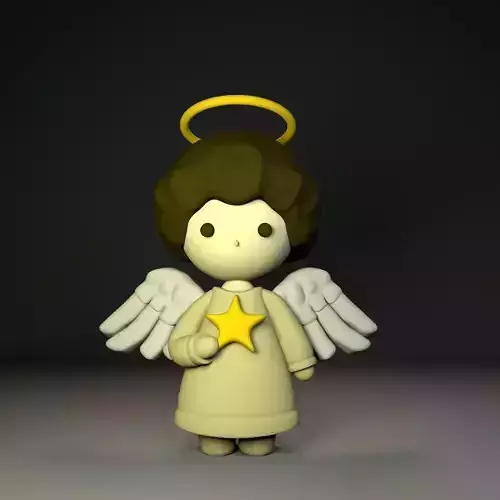 Christmas Angel  3D print model