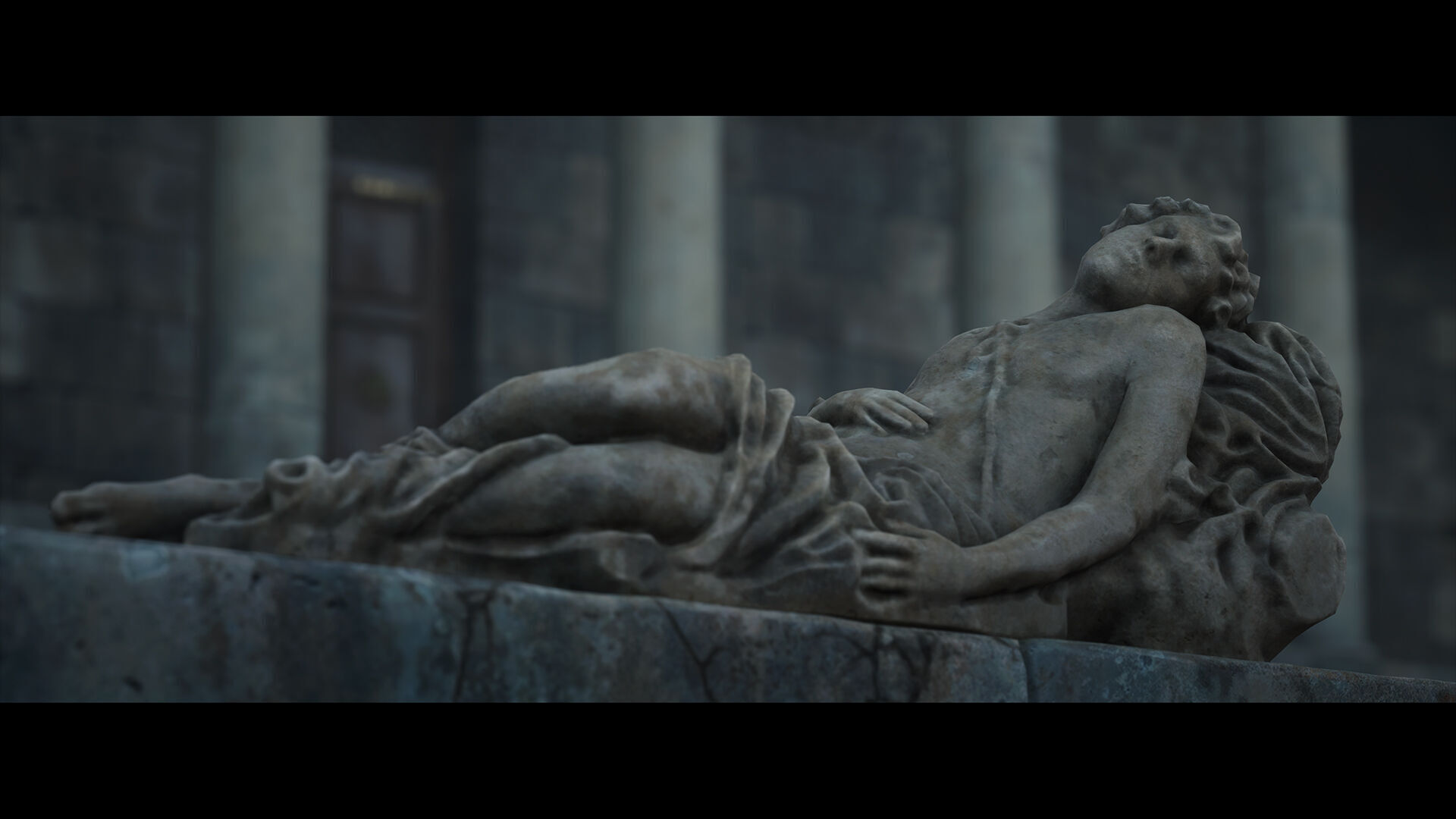 Roman Statues Pack Vol 1 Low-poly 3D model_8