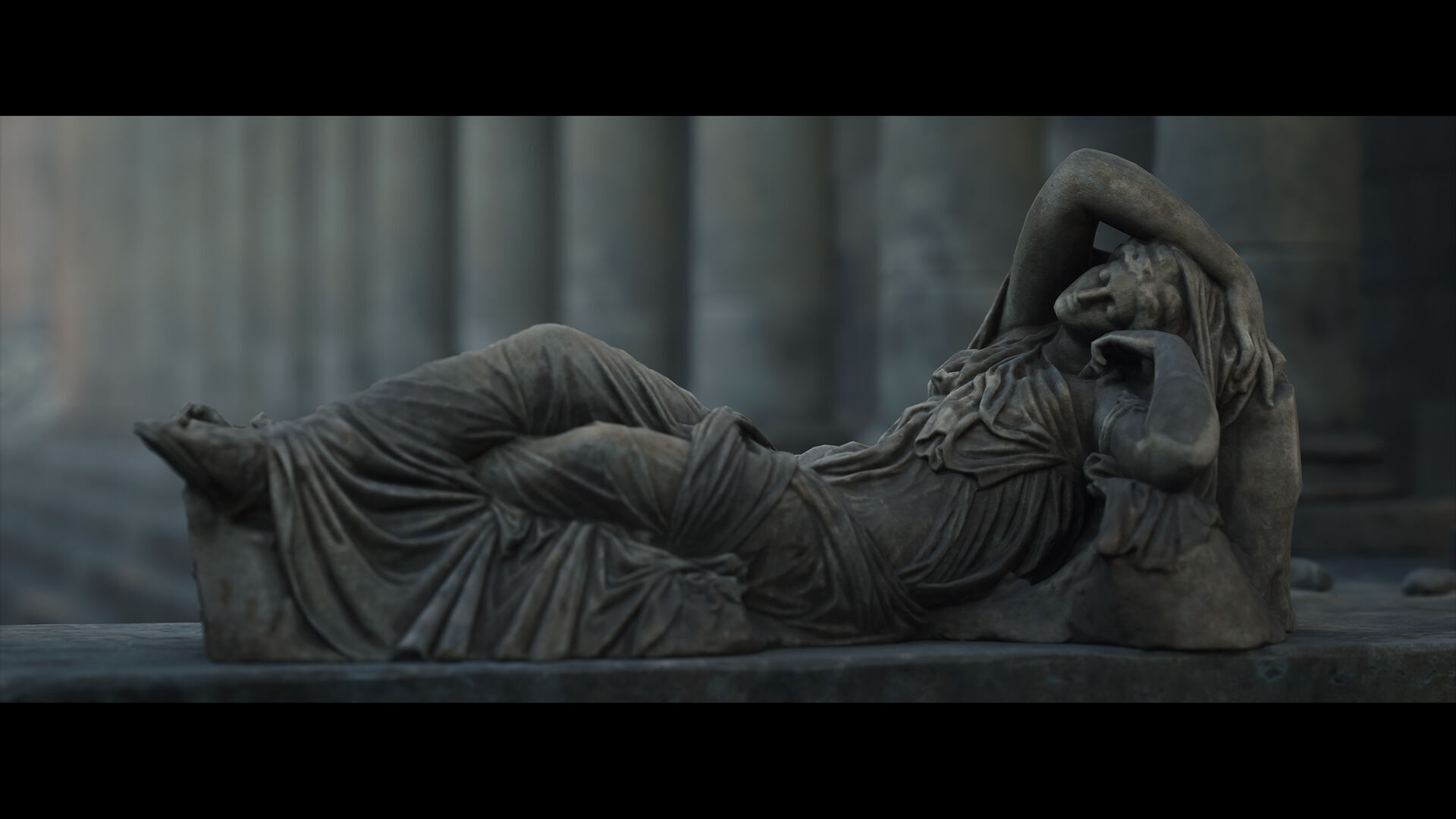 Roman Statues Pack Vol 1 Low-poly 3D model_7