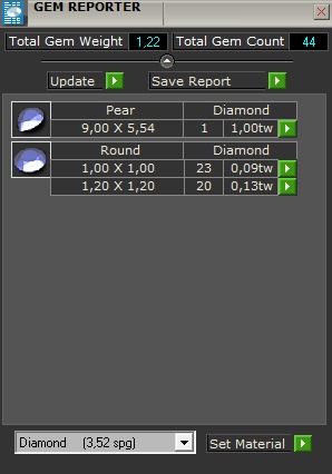 Ring with oval stone and halo with stone 4918 3D print model_2