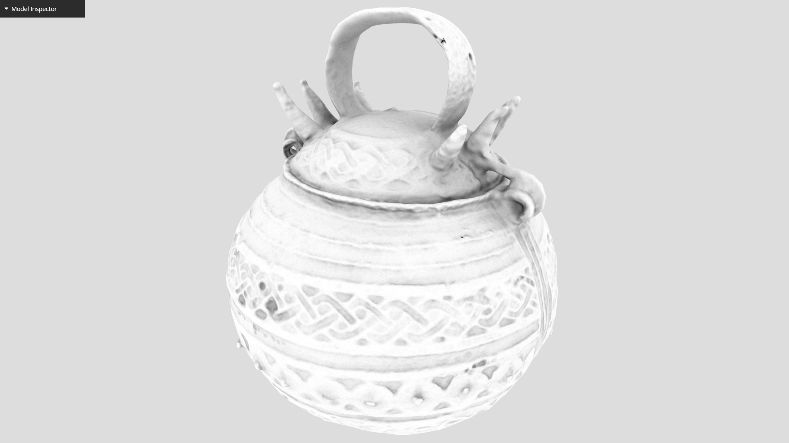 Akhe -Pot Low-poly 3D model_9