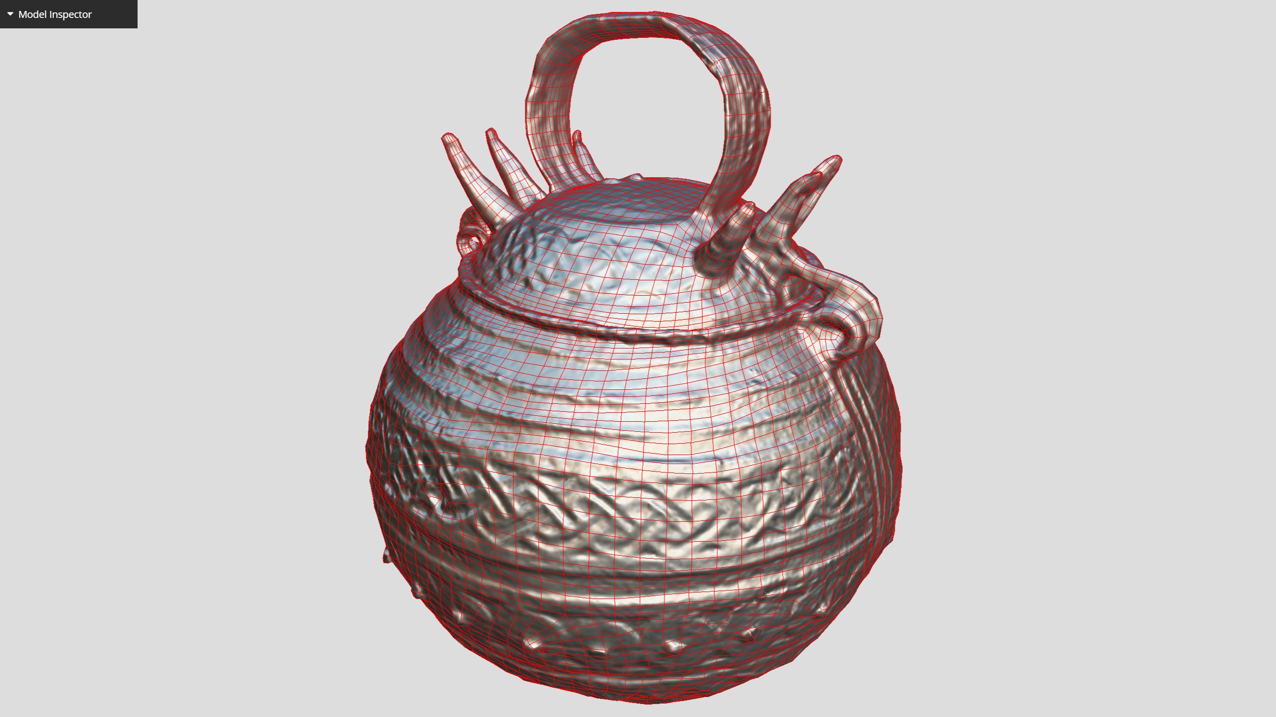 Akhe -Pot Low-poly 3D model_4
