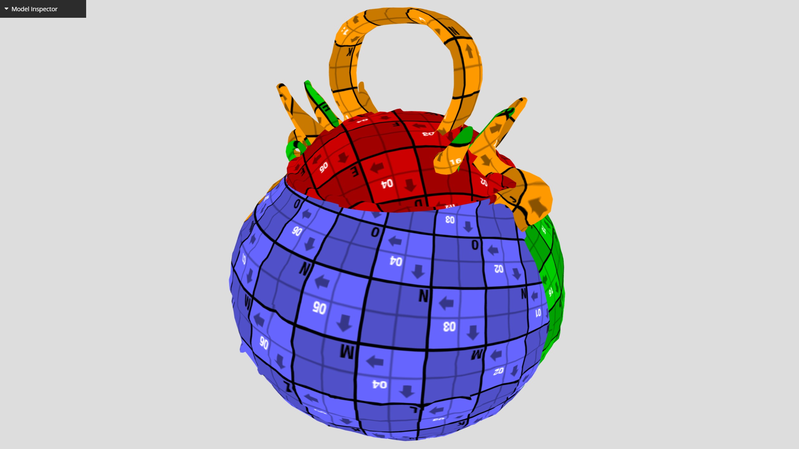 Akhe -Pot Low-poly 3D model_11