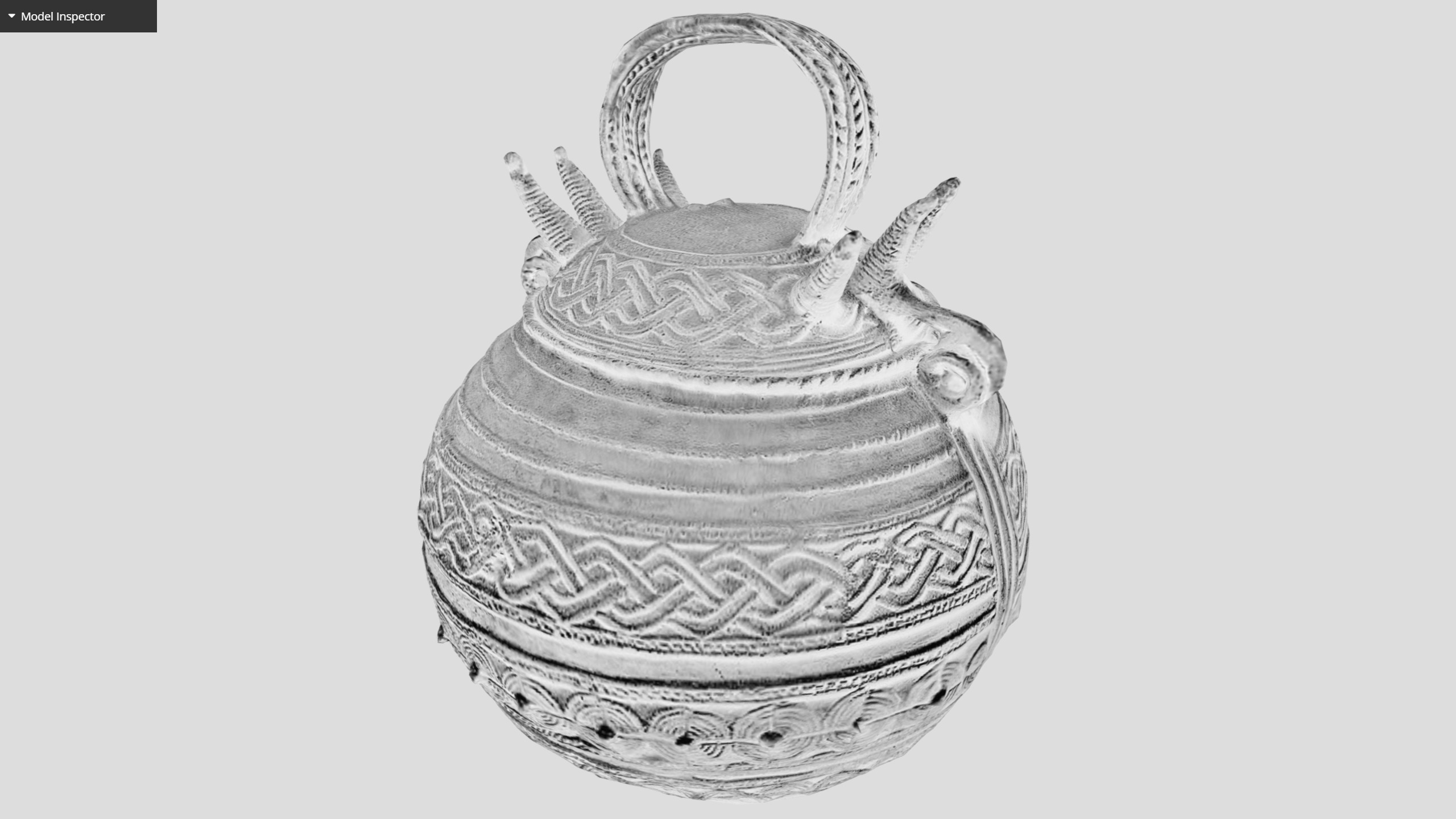 Akhe -Pot Low-poly 3D model_7