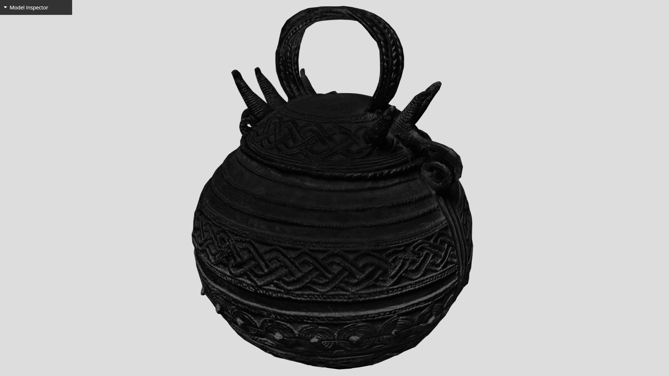 Akhe -Pot Low-poly 3D model_6