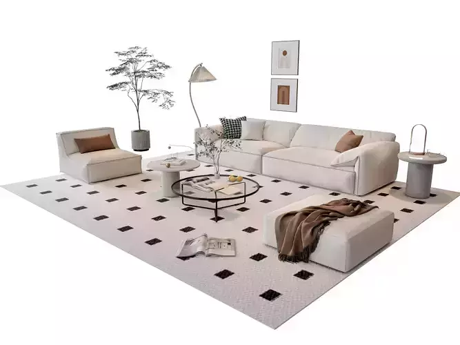 Sofa Coffee table sofa combination 14
