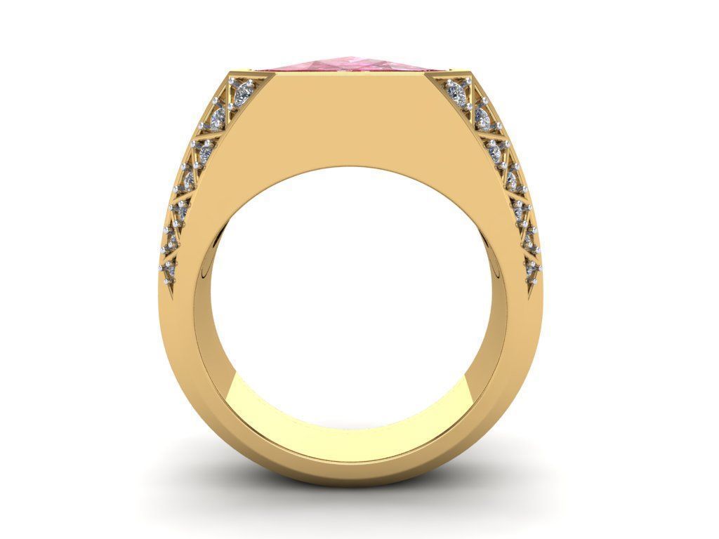 Ruby Ring - 230322 3D print model_3
