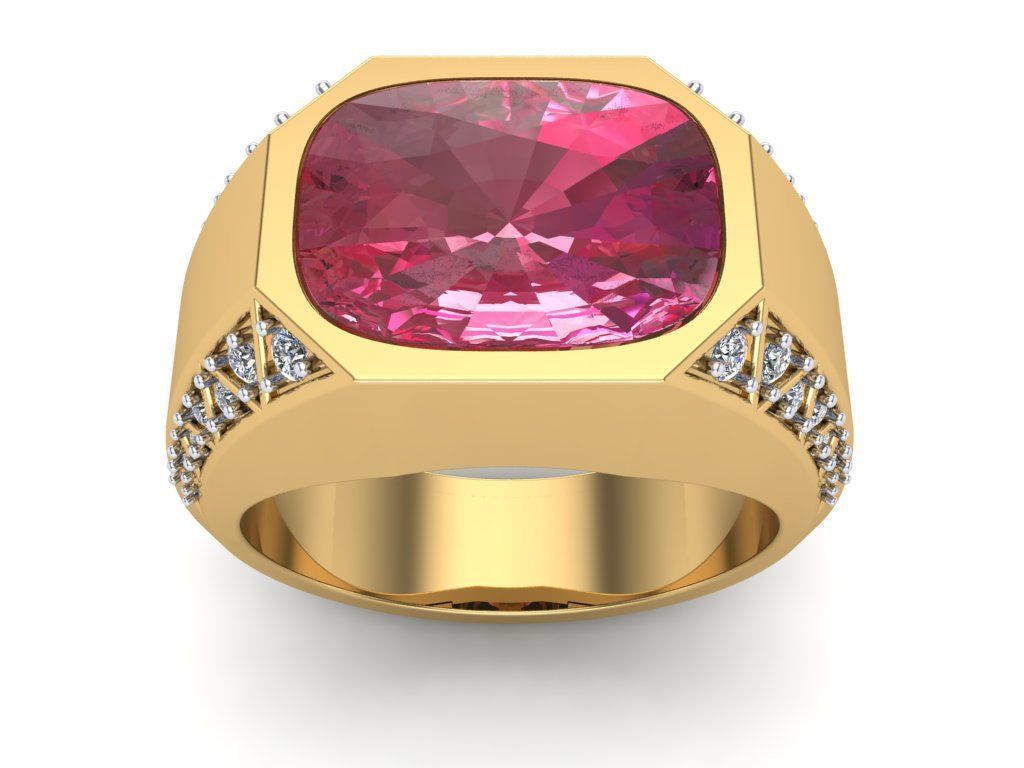 Ruby Ring - 230322 3D print model_2