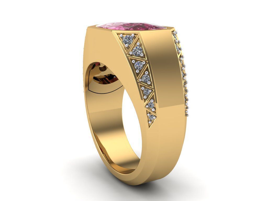 Ruby Ring - 230322 3D print model_1