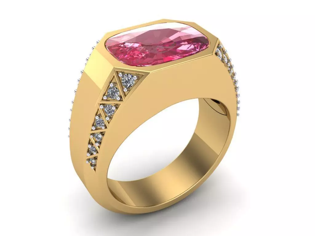 Ruby Ring - 230322 3D print model_0