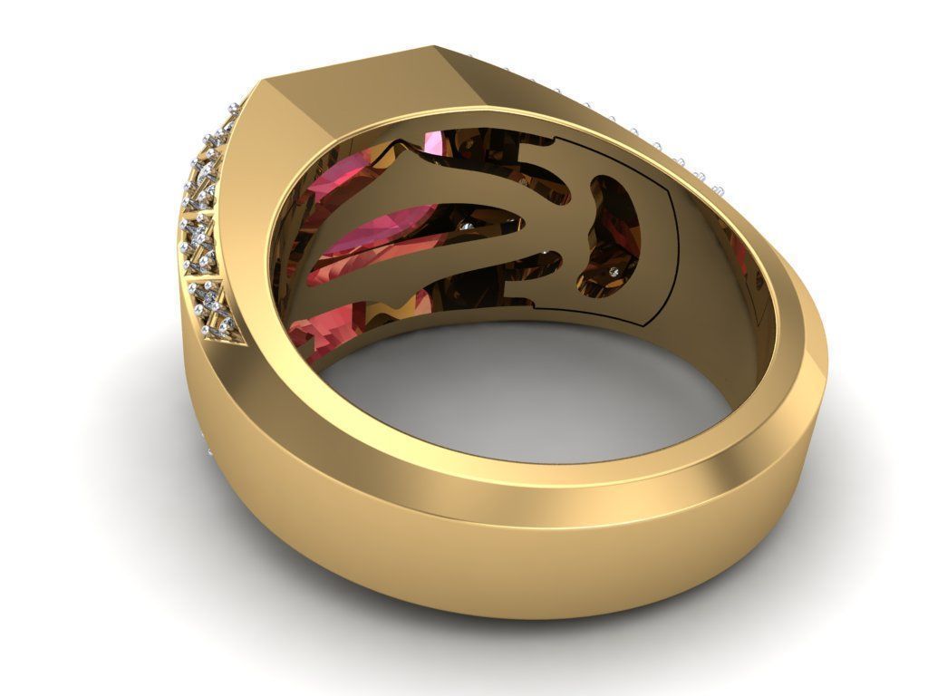 Ruby Ring - 230322 3D print model_6