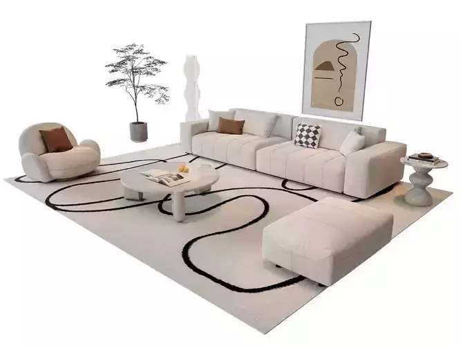 Sofa Coffee table sofa combination 15