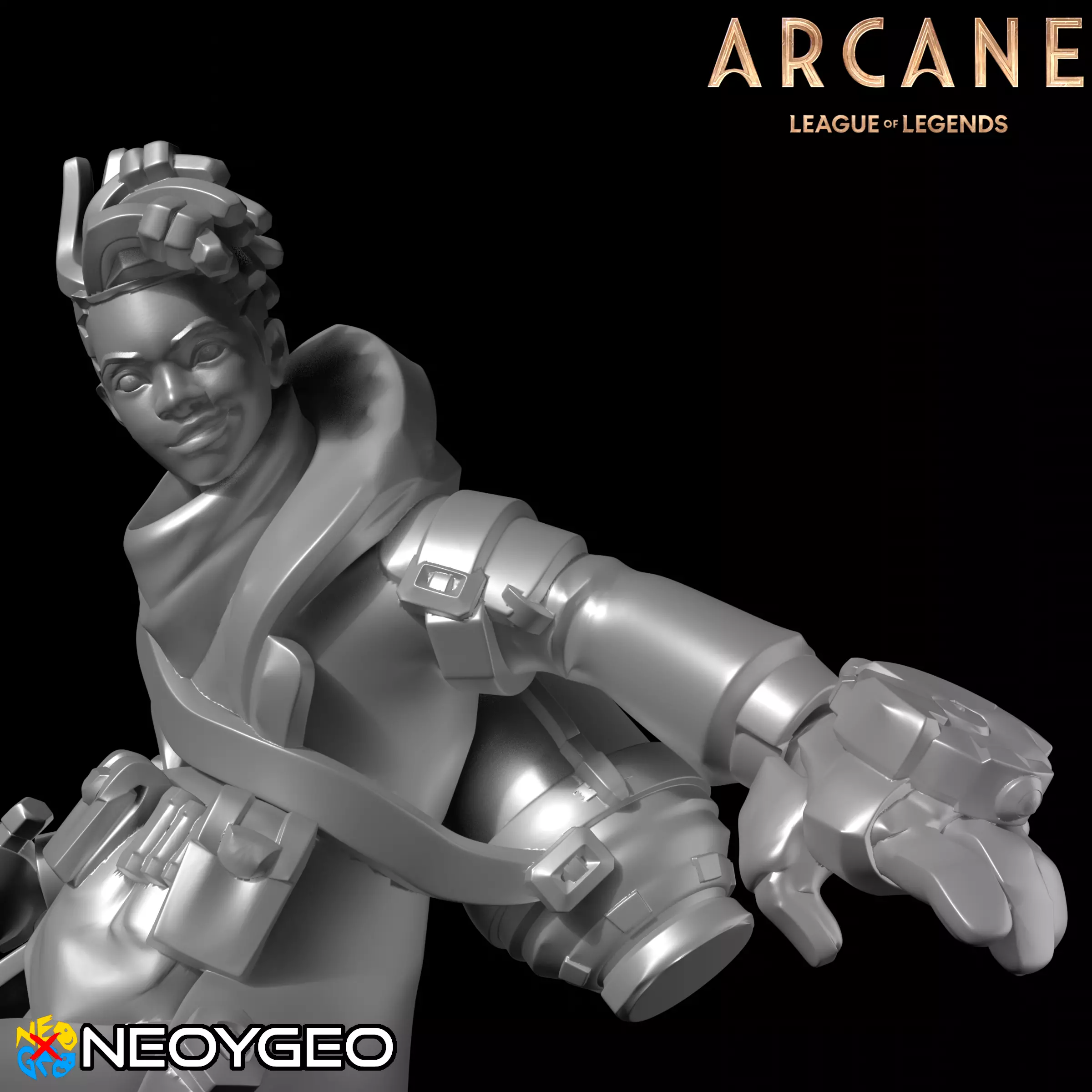 EKKO ARCANE FIRELIGHT - LEAGUE OF LEGENDS 3D print model