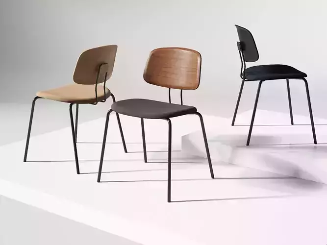 Okito Ply Dining with Upholstered Seat