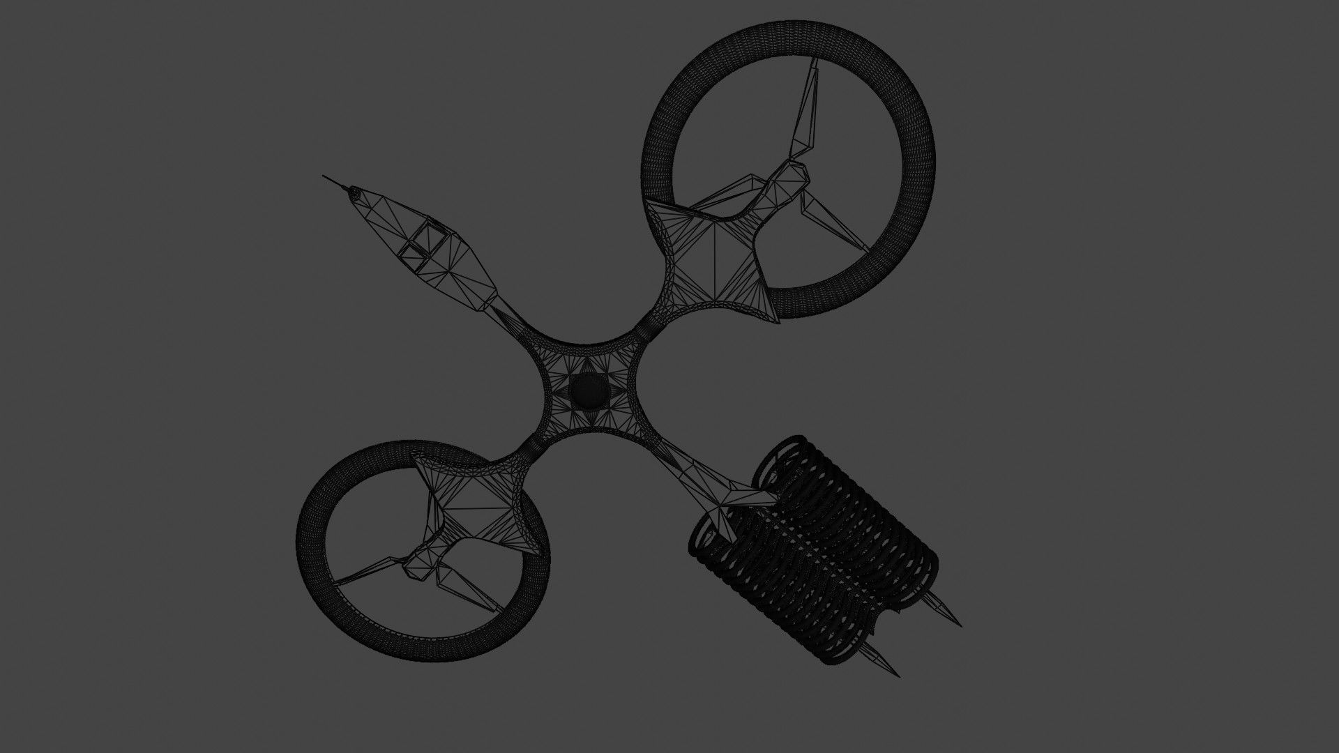 D1 Mosquito Drone 3D model_17