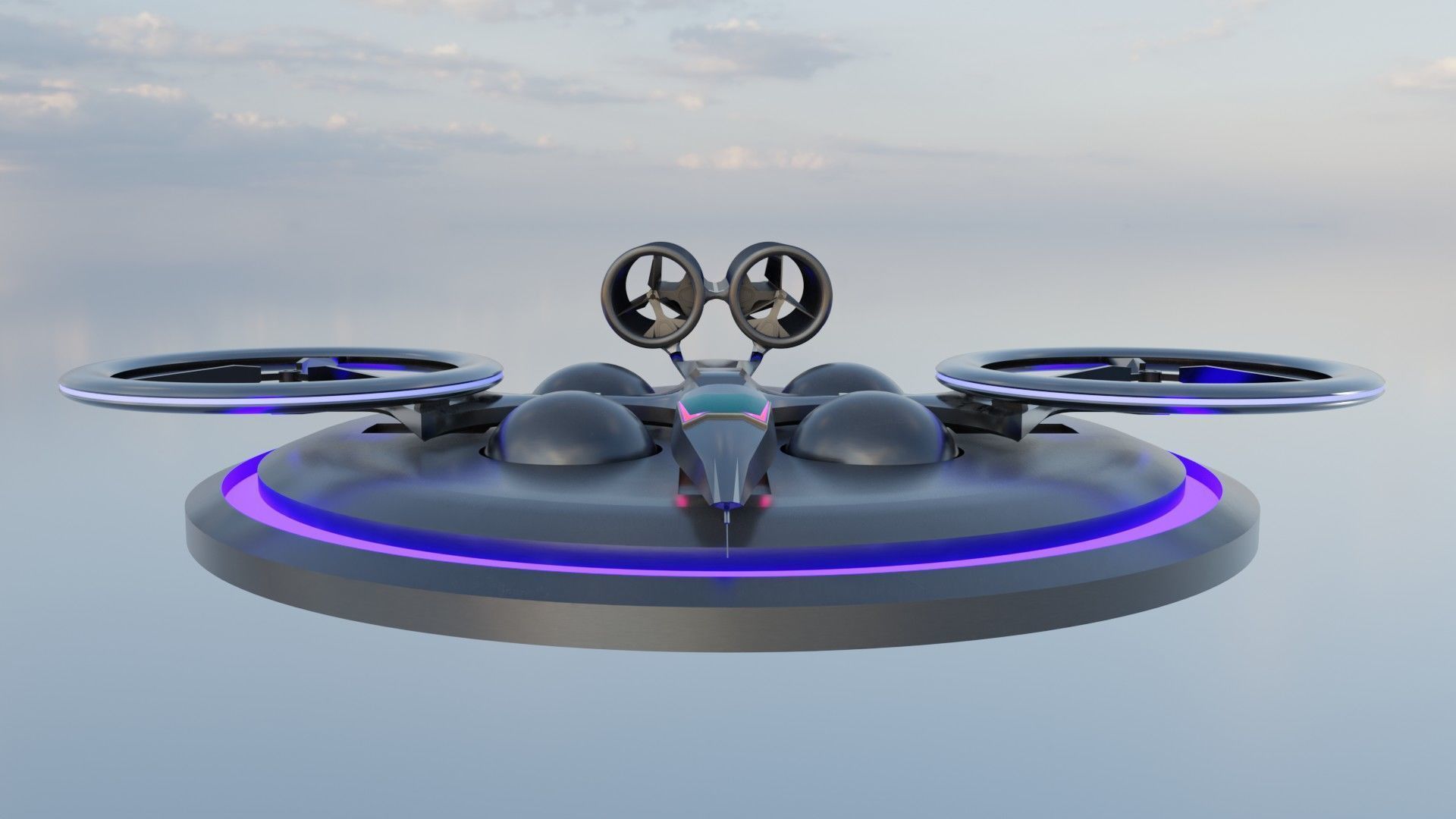 D1 Mosquito Drone 3D model_2