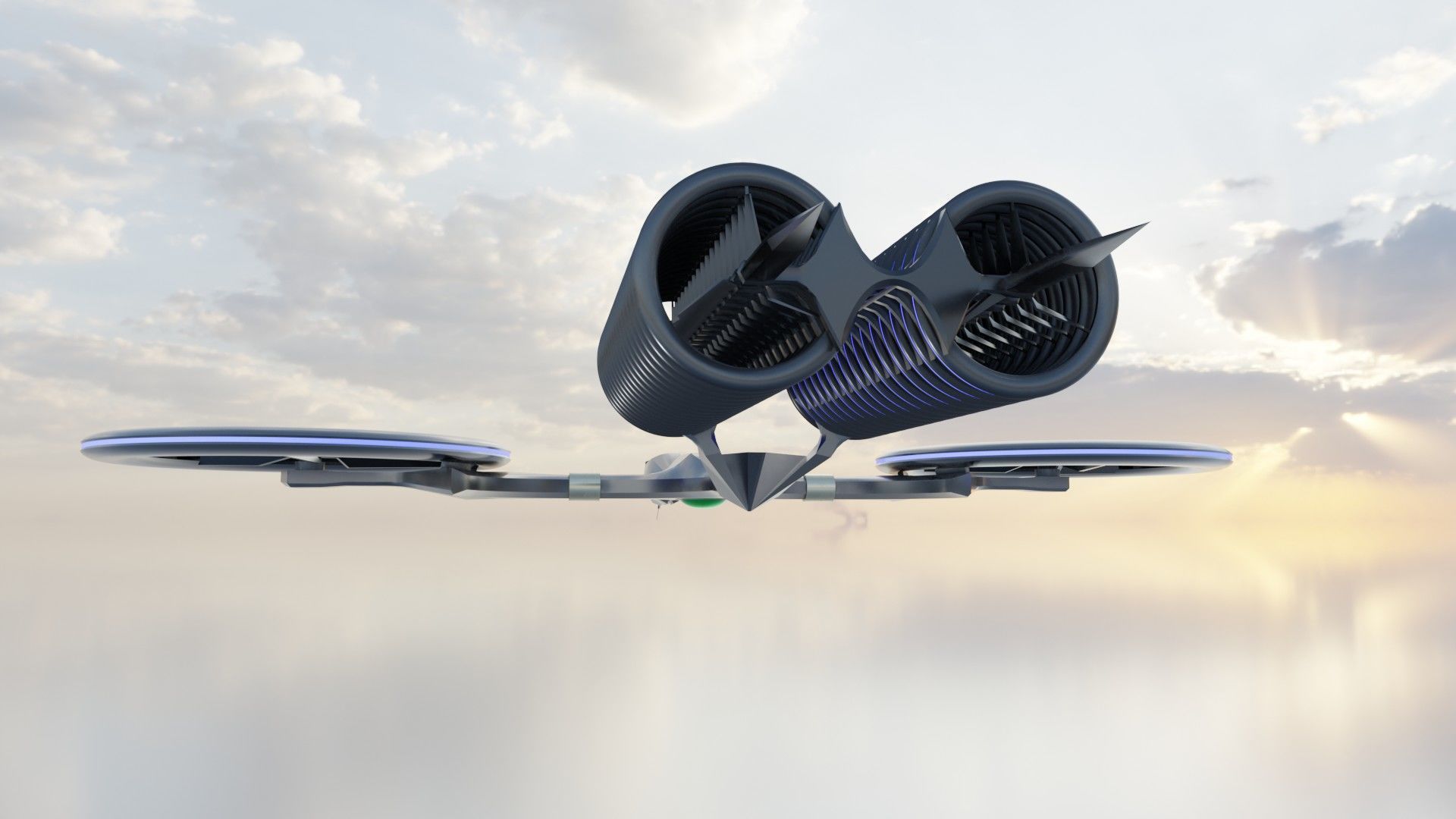 D1 Mosquito Drone 3D model_14