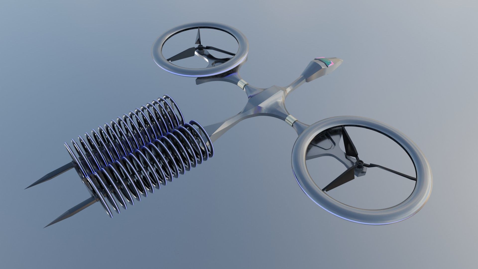 D1 Mosquito Drone 3D model_13
