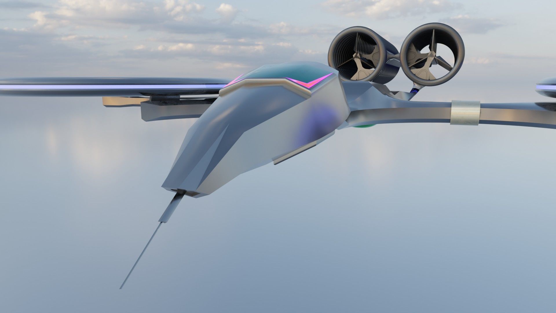 D1 Mosquito Drone 3D model_16