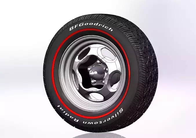 Custom wheels Motor Wheel Spyder for scale model 3D print model