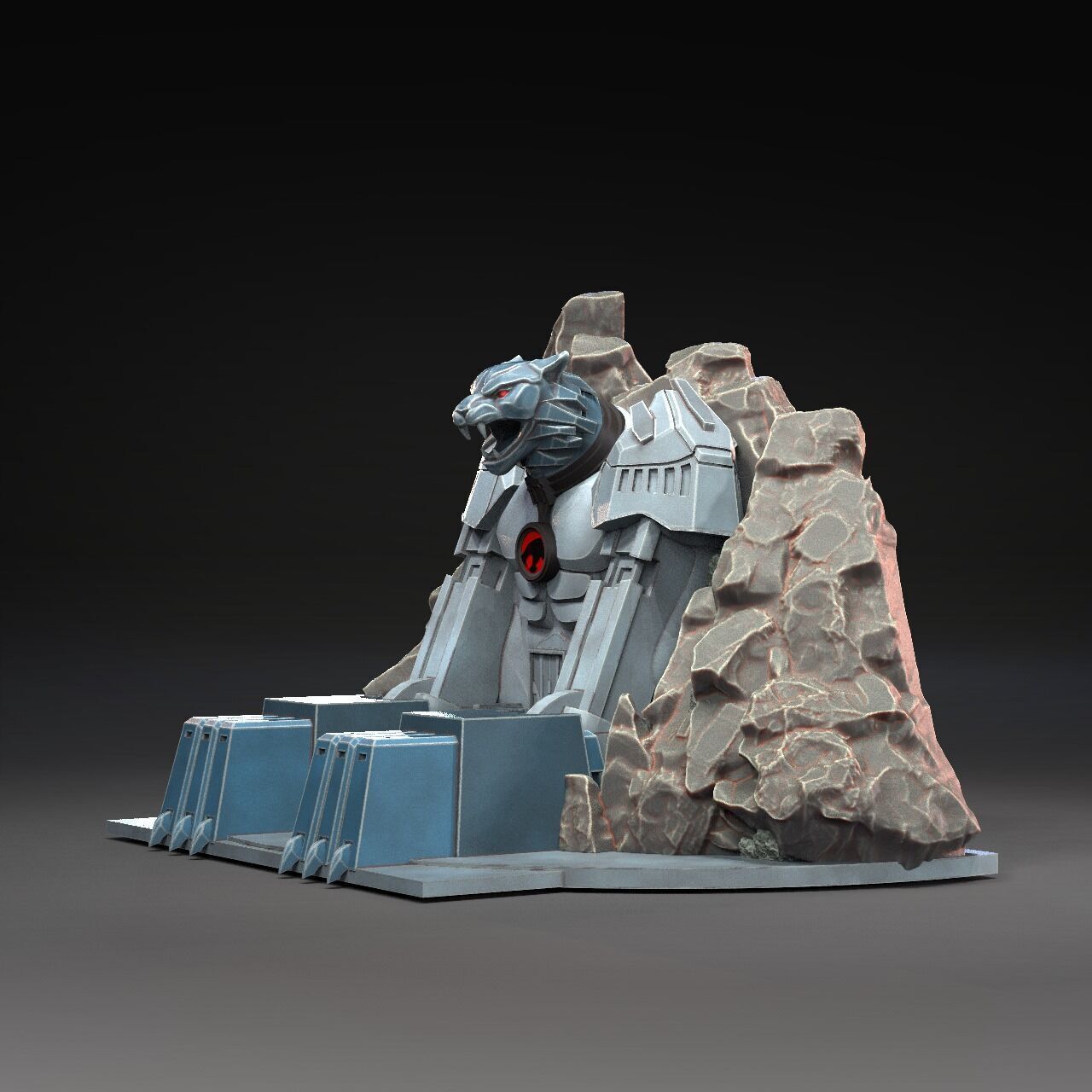 Cats Lair Cubil felino Thundercats Cubil STL 3d printing 3D print model_3