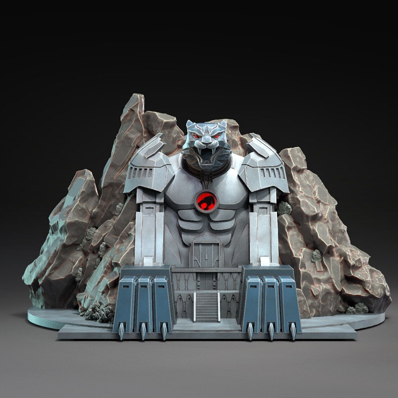 Cats Lair Cubil felino Thundercats Cubil STL 3d printing 3D print model_4