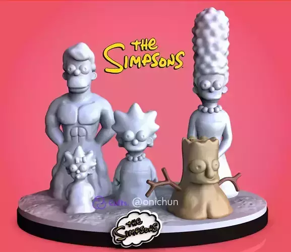 THE SIMPSONS NIEVE 3D print model