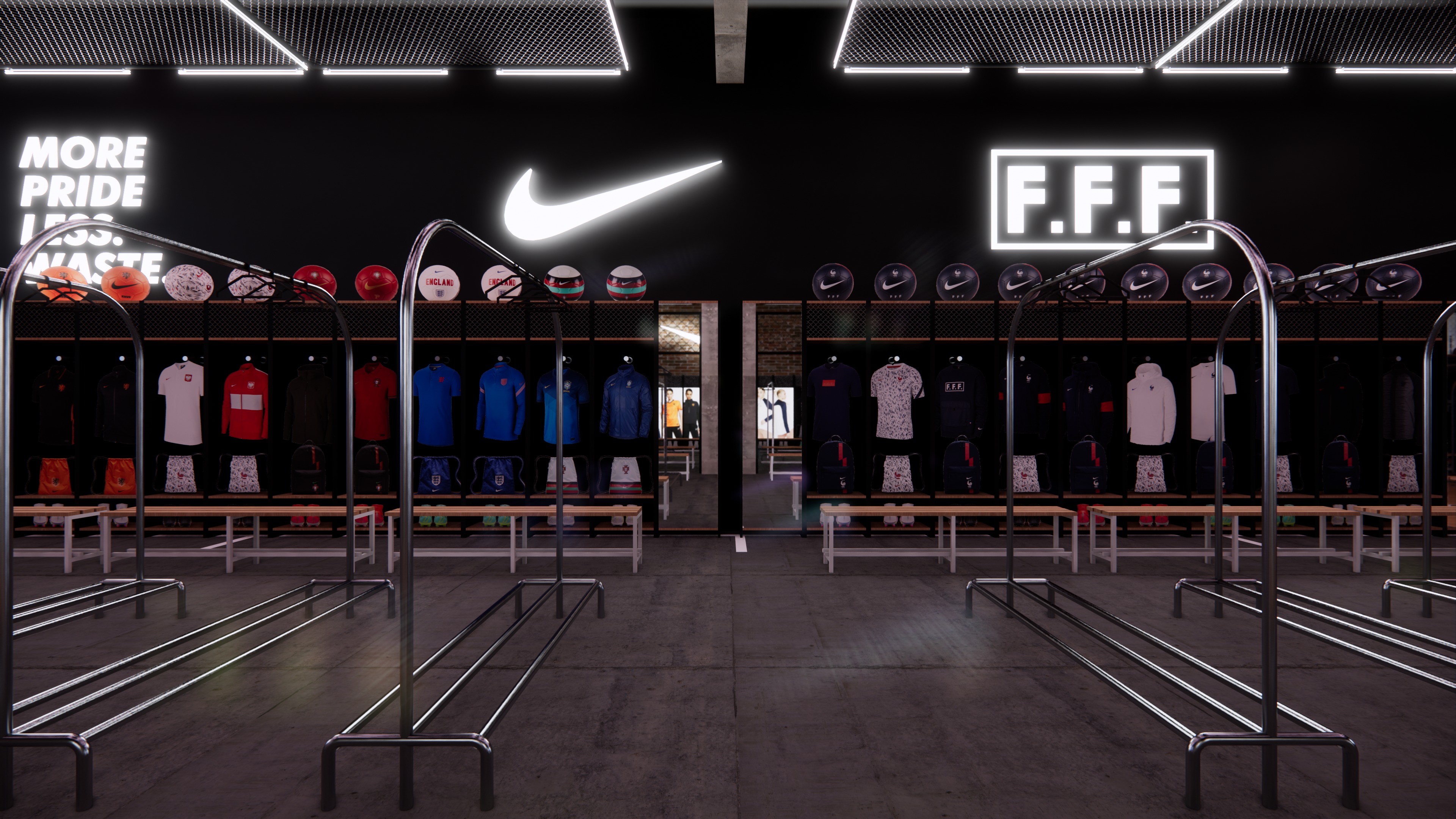 Nike Flagship Store 3D model_6