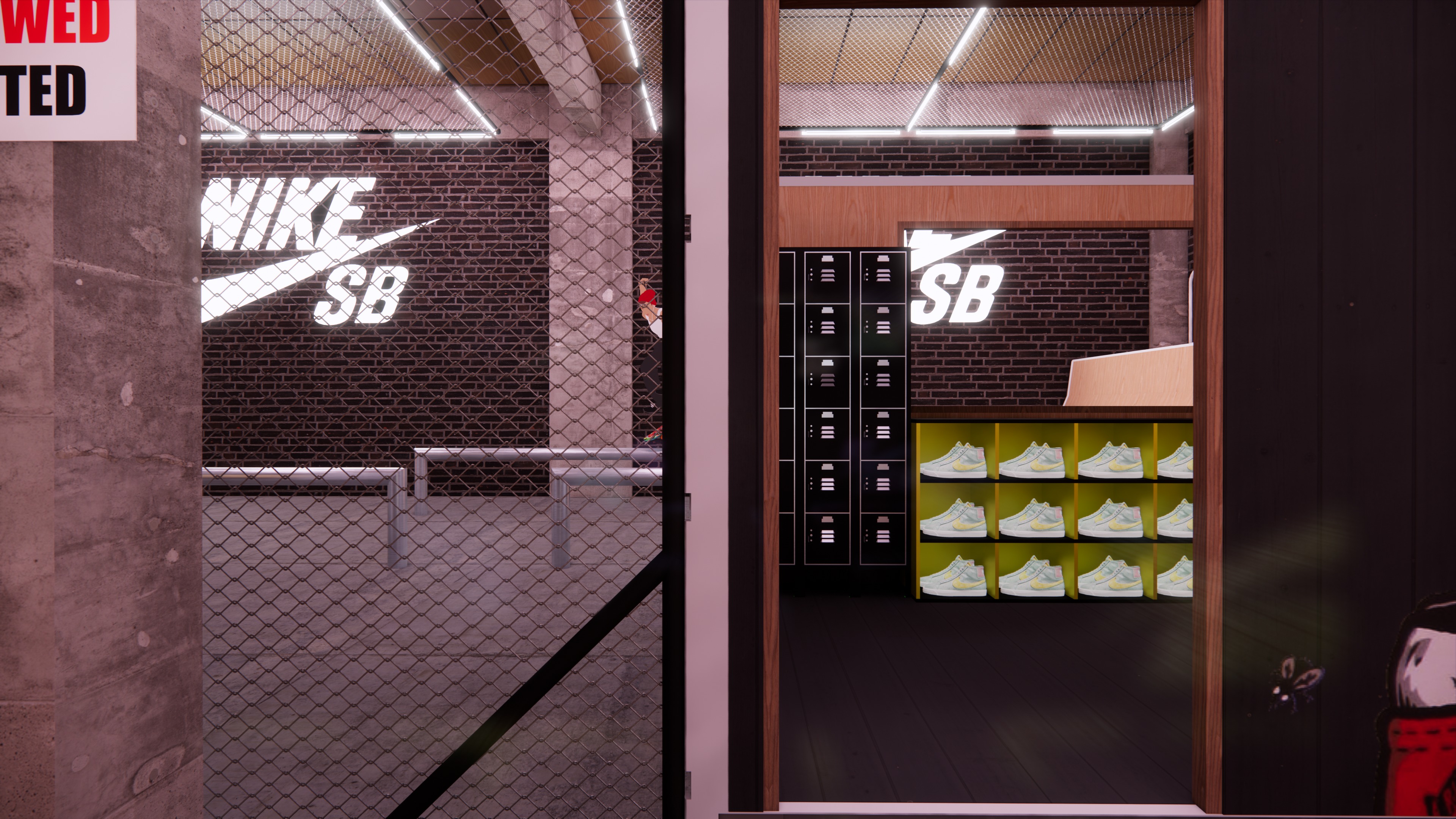Nike Flagship Store 3D model_5